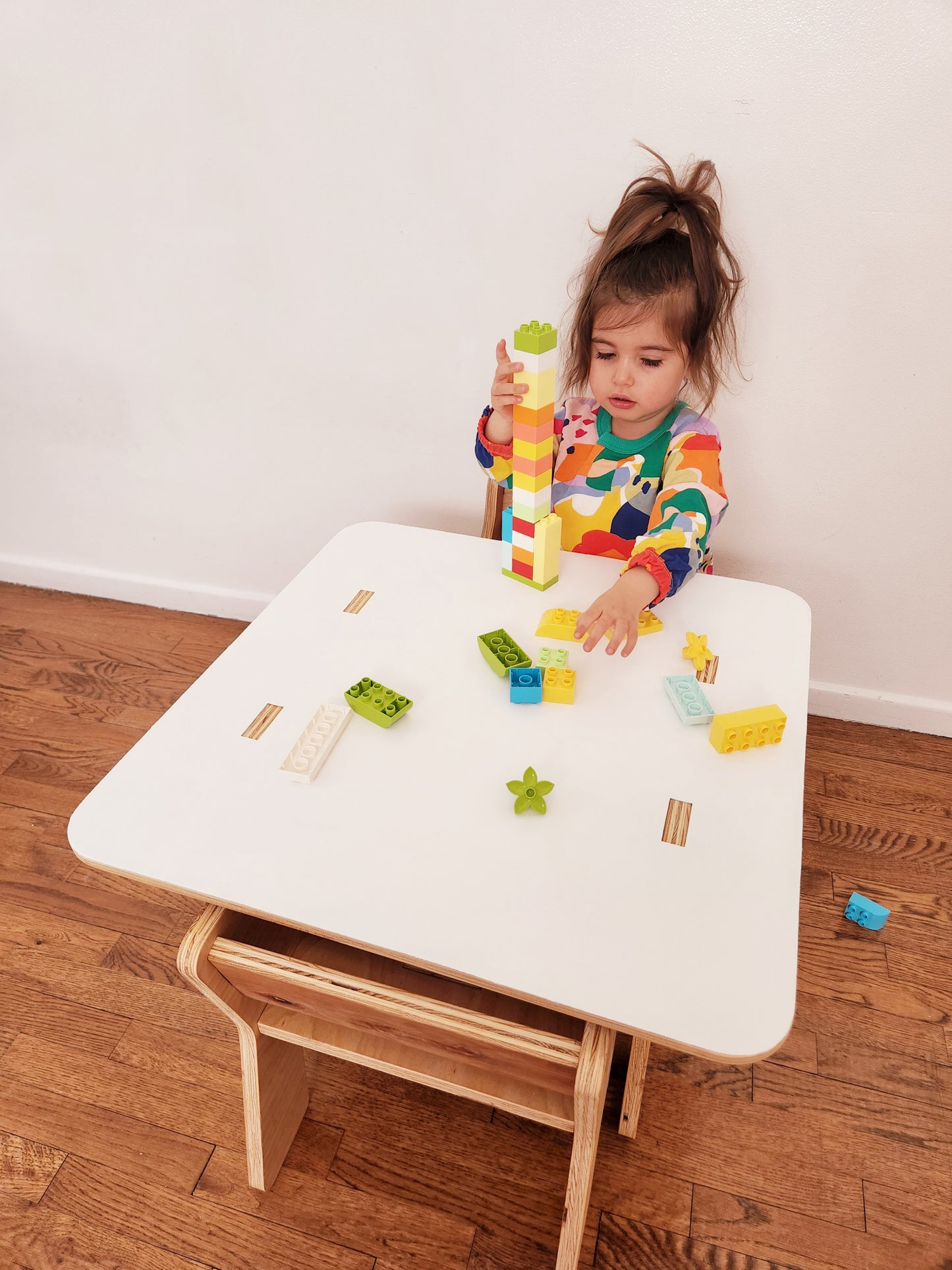 Wooden Table and Chairs set for kids/toddlers.