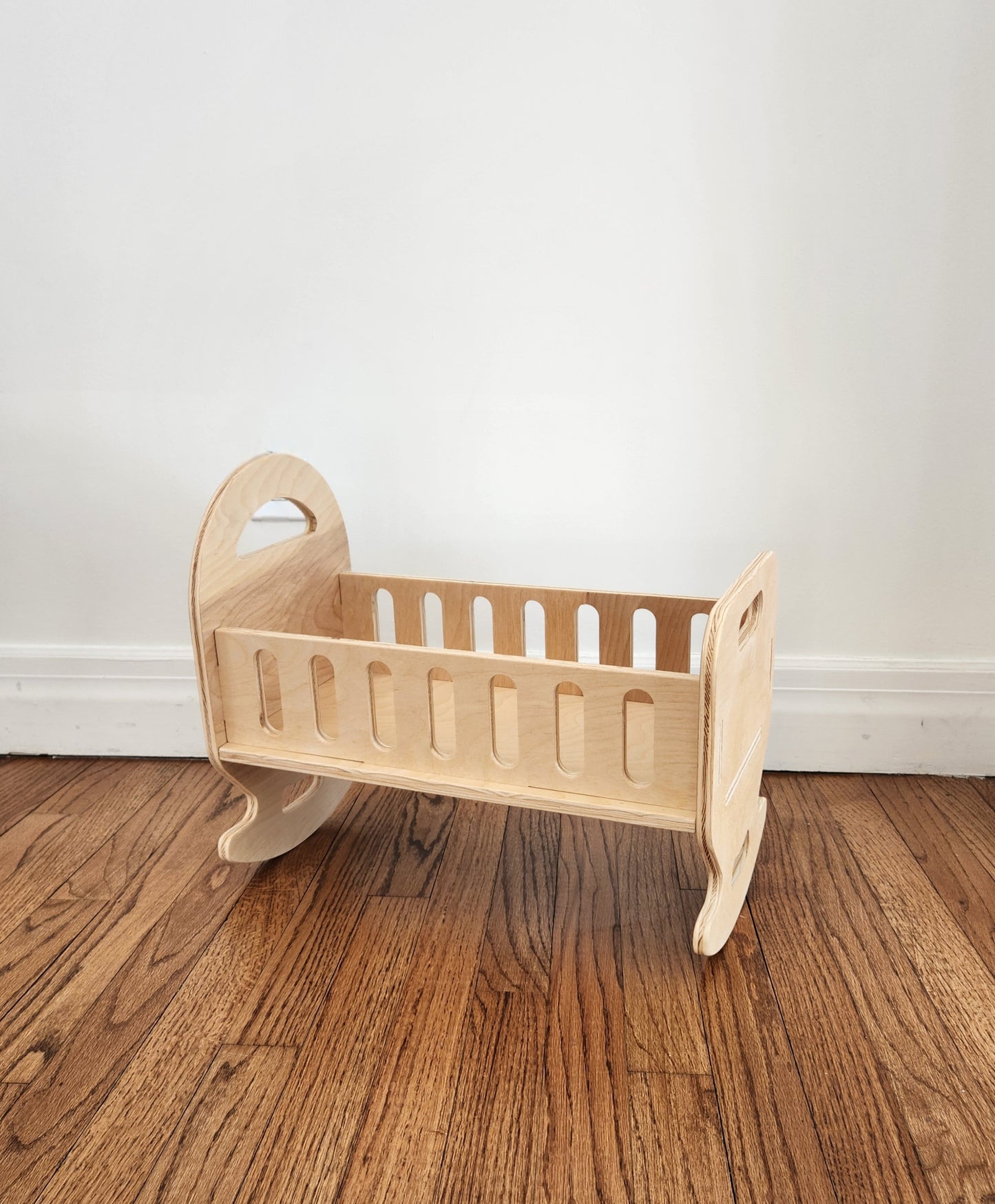 Wooden Doll cradle
