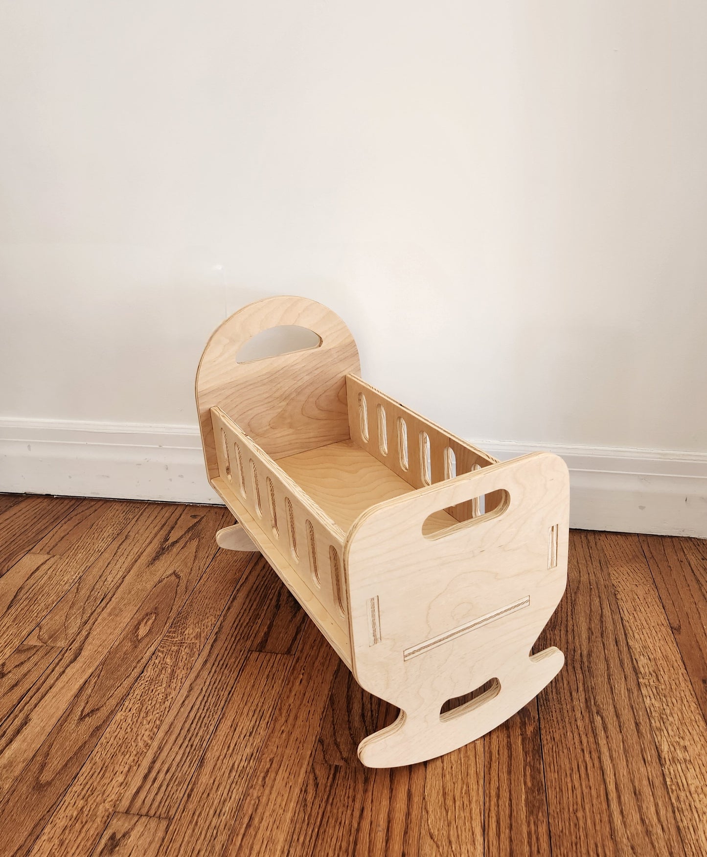 Wooden Doll cradle