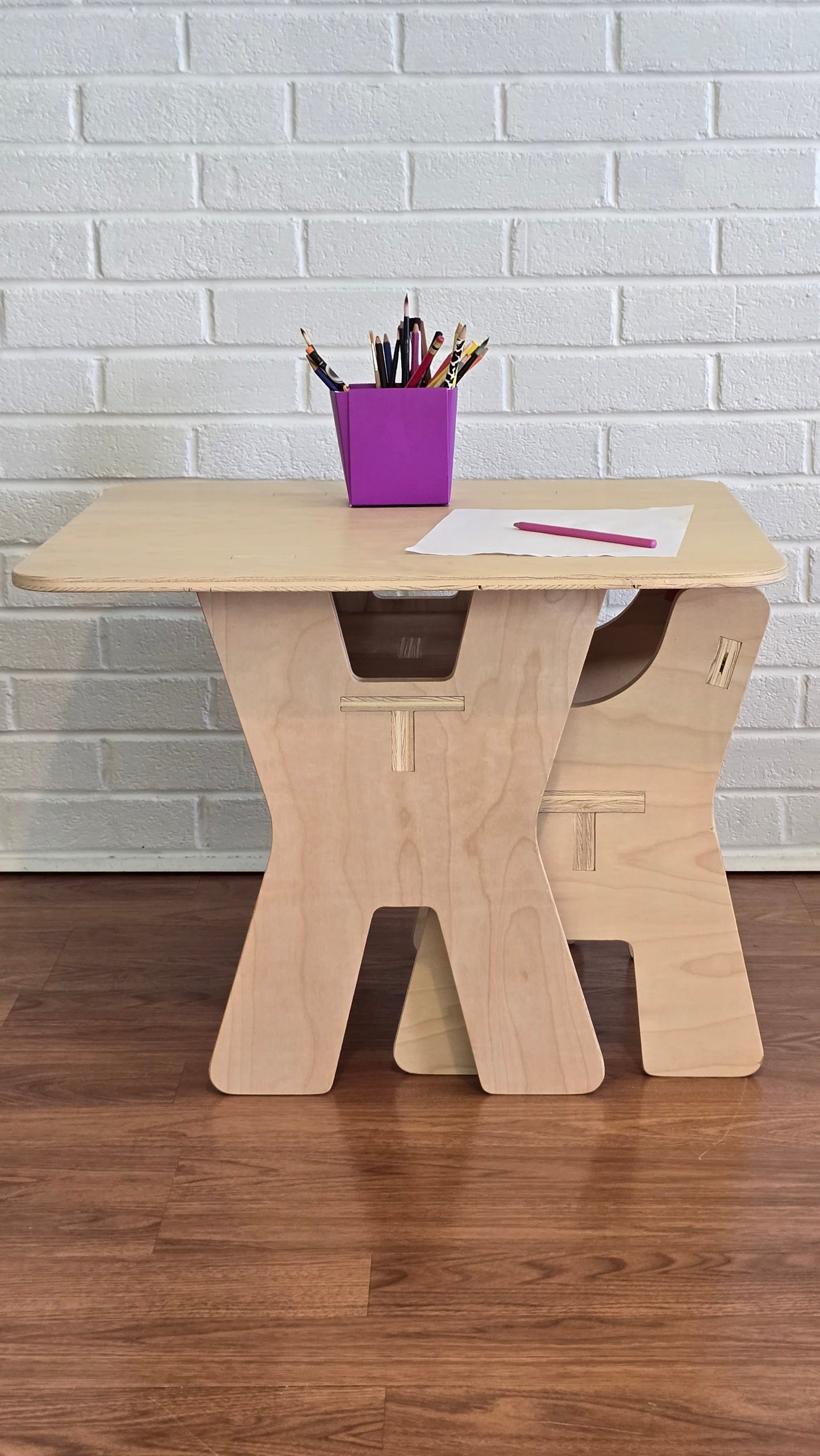 Wooden Table and Chairs set for kids/toddlers.